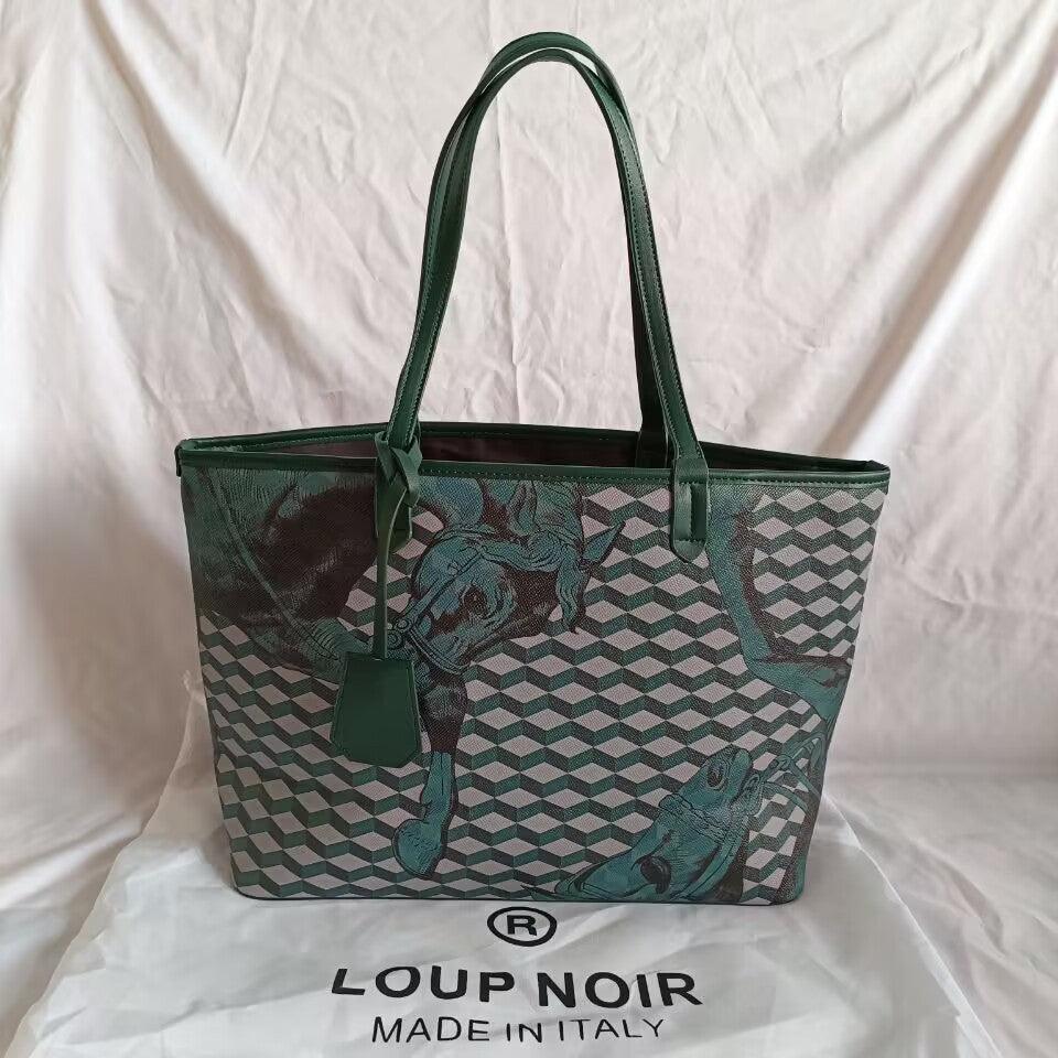 Vintage Chic: Retro Large Capacity Women&