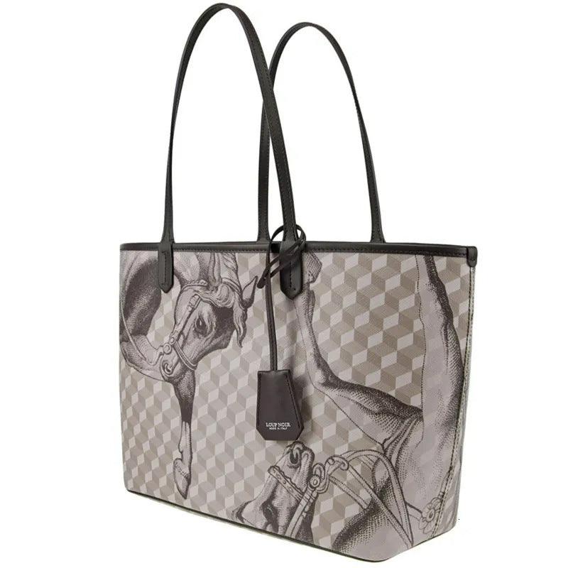 Vintage Chic: Retro Large Capacity Women&