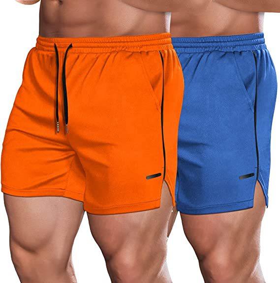 Running Training Mesh Color Matching Fitness Shorts Men - Fashion - Your-Look