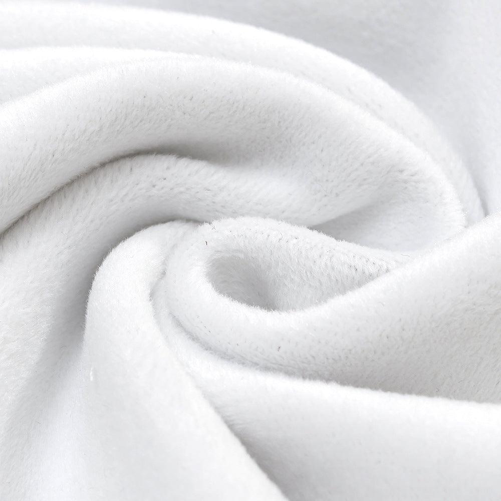 Silver Fox Velvet Heavy Velvet Padded Hooded Sweatshirt Men - Fashion - Your-Look