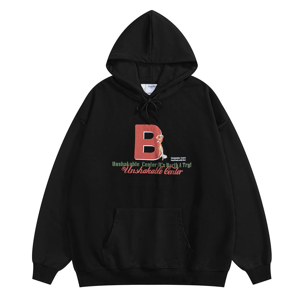 Silver Fox Velvet Heavy Velvet Padded Hooded Sweatshirt Men - Fashion - Your-Look