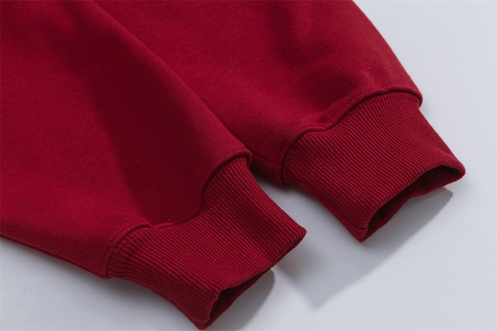 Silver Fox Velvet Heavy Velvet Padded Hooded Sweatshirt Men - Fashion - Your-Look