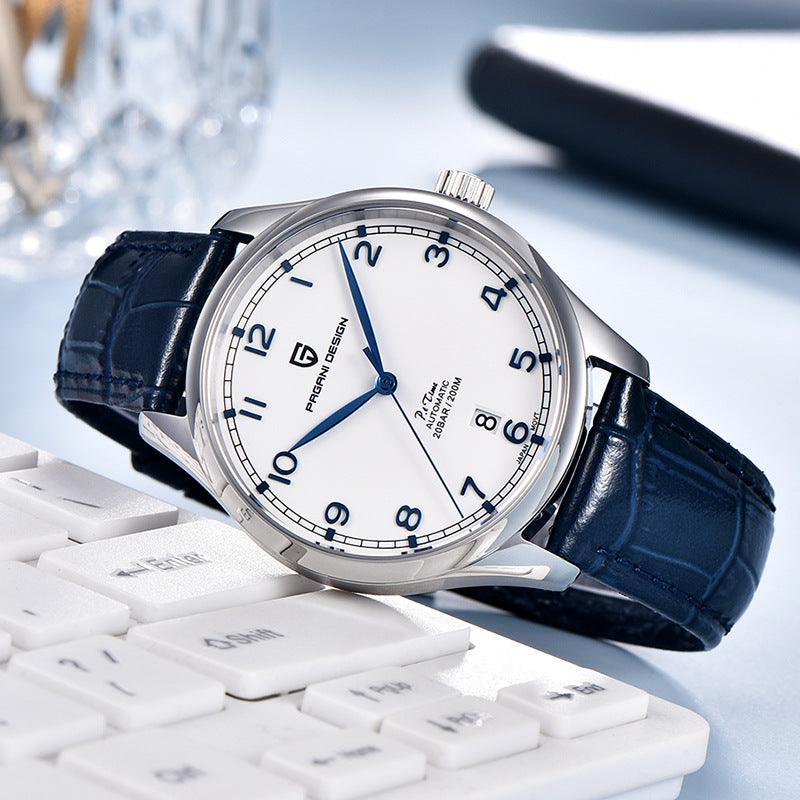 Effortless Sophistication" Simple Pin Buckle Calendar Men&