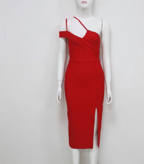 Sleek and Sensational: Bandage Suspender Dress - Your-Look