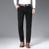 Slim-fit small-foot corduroy pants