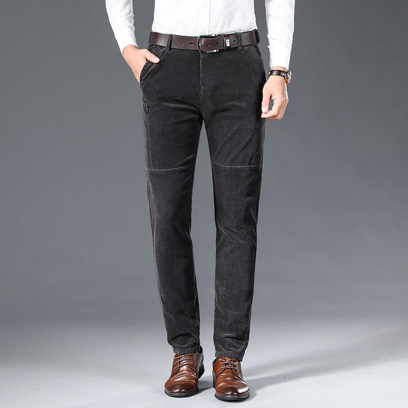Slim-fit small-foot corduroy pants - Fashion - Your-Look