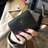 Slim Sophistication: Leather Small Folding Women&