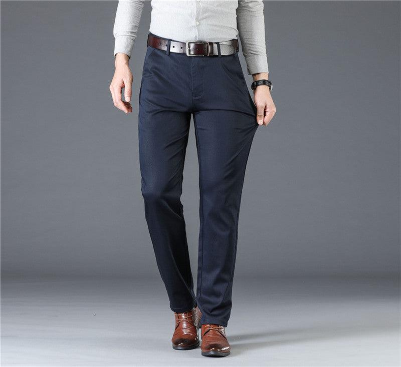 Slim Straight-leg Business Casual Pants - Fashion - Your-Look