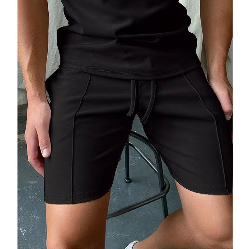 Solid Color Shorts Casual Fitness Sports Pants Men - Fashion - Your-Look