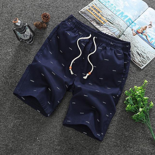 Solid color shorts men&