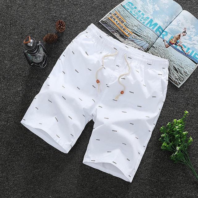 Solid color shorts men&