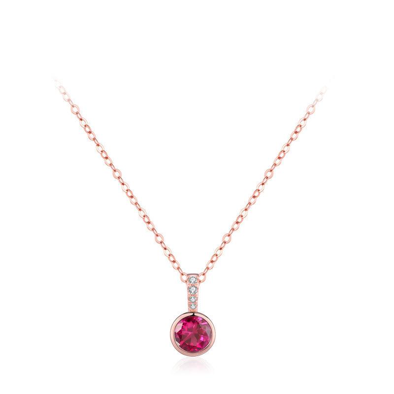 Sparkle with Elegance: S925 Sterling Silver Zircon Necklace for Women - Your-Look