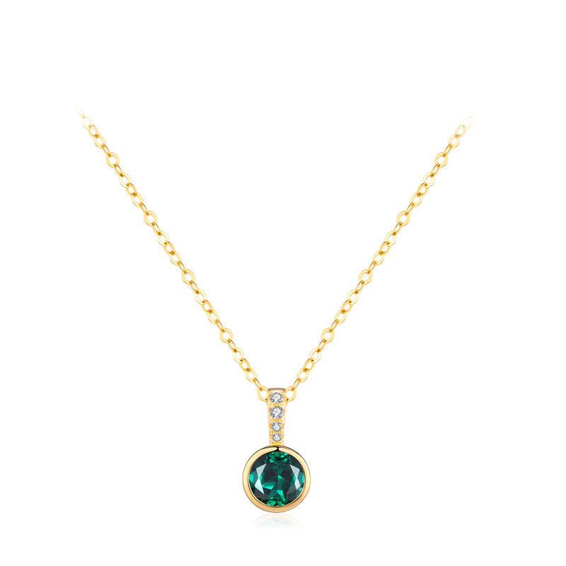 Sparkle with Elegance: S925 Sterling Silver Zircon Necklace for Women - Your-Look