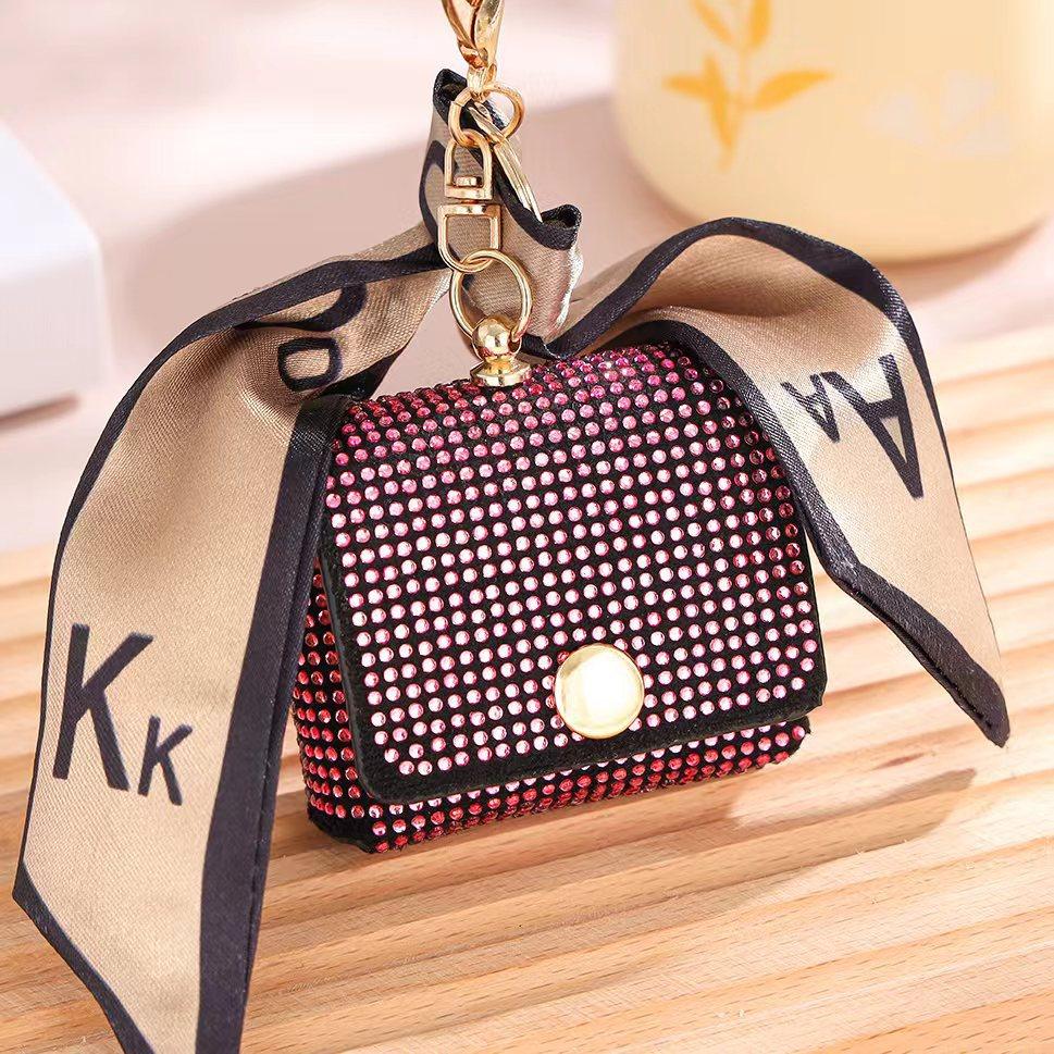 Sparkling Elegance: Diamond Mini Coin Purse - Your-Look