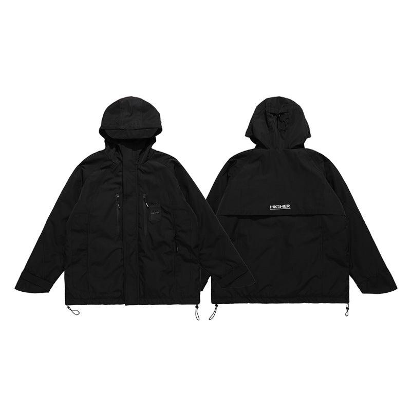 Outdoor Camping Windproof High Neck Hooded Jumpsuit - - Your-Look