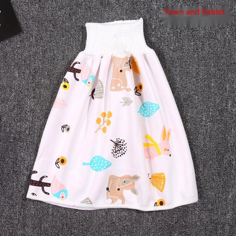 Stay Dry and Stylish: High Waist Waterproof Diaper Skirt for Babies & Kids - Your-Look