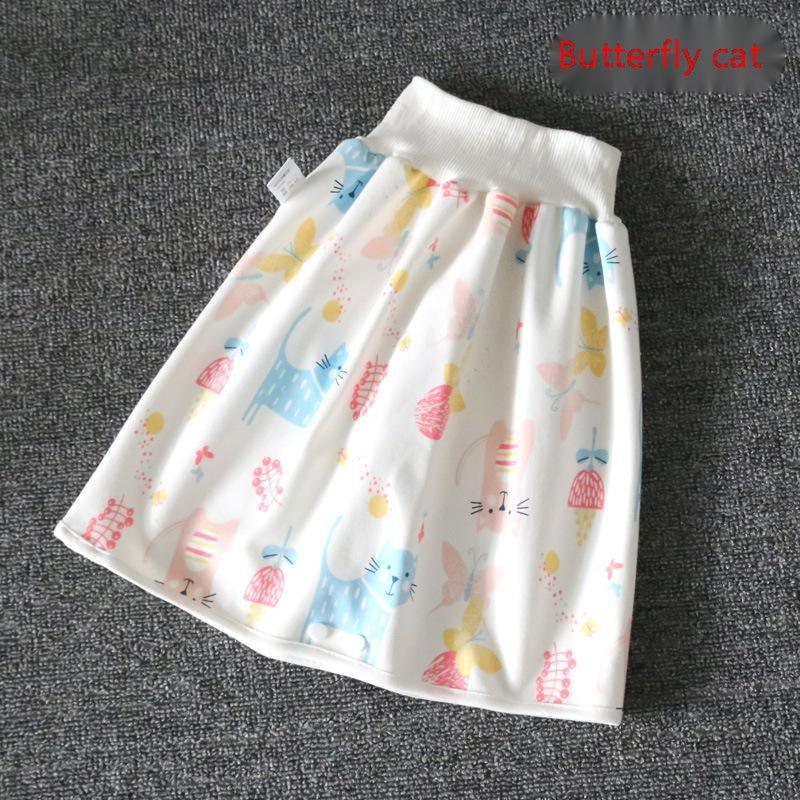 Stay Dry and Stylish: High Waist Waterproof Diaper Skirt for Babies & Kids - Your-Look