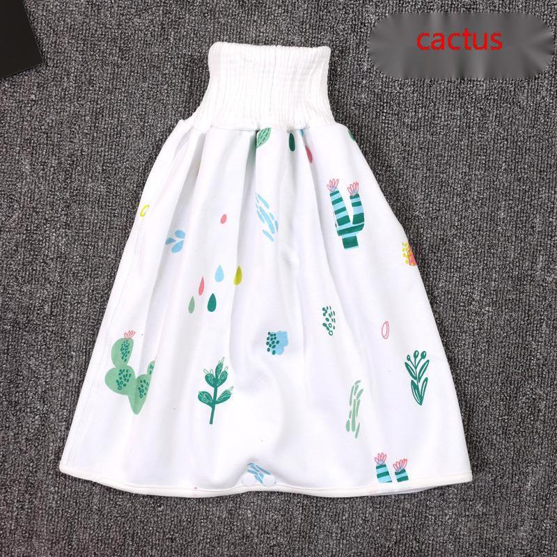 Stay Dry and Stylish: High Waist Waterproof Diaper Skirt for Babies & Kids - Your-Look