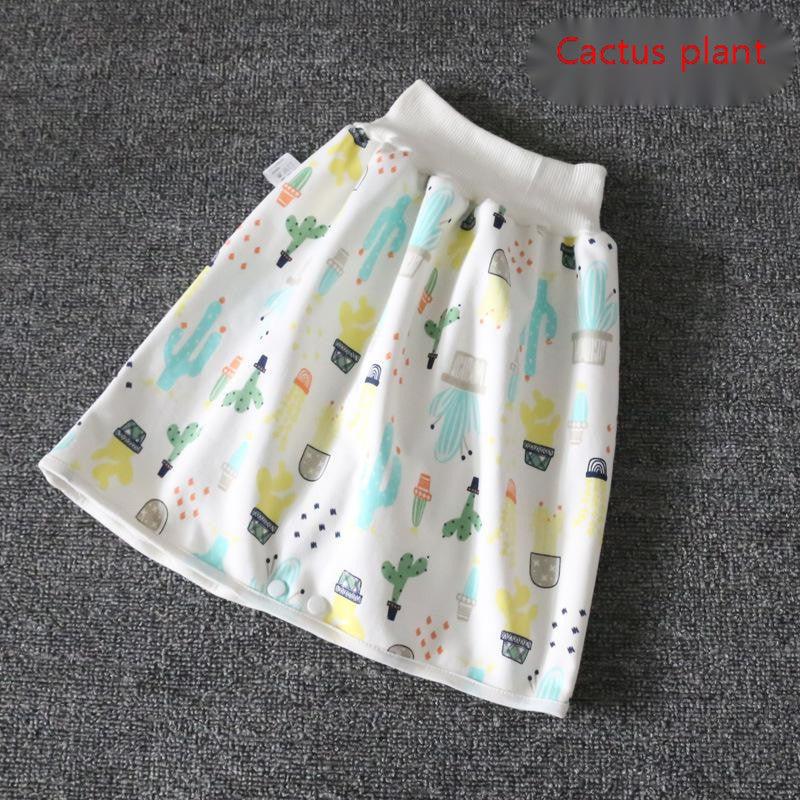 Stay Dry and Stylish: High Waist Waterproof Diaper Skirt for Babies & Kids - Your-Look