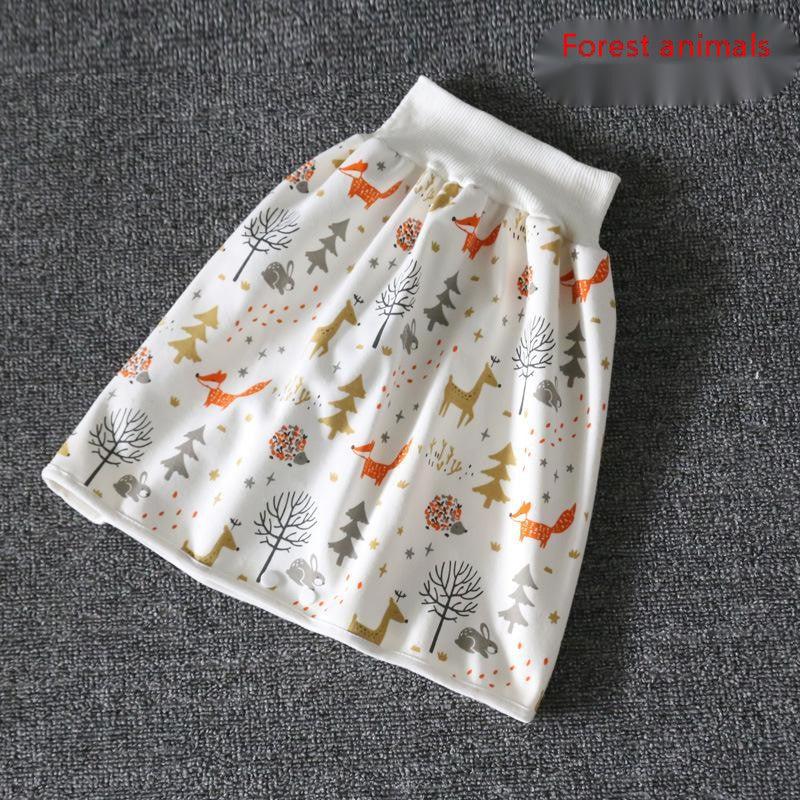 Stay Dry and Stylish: High Waist Waterproof Diaper Skirt for Babies & Kids - Your-Look