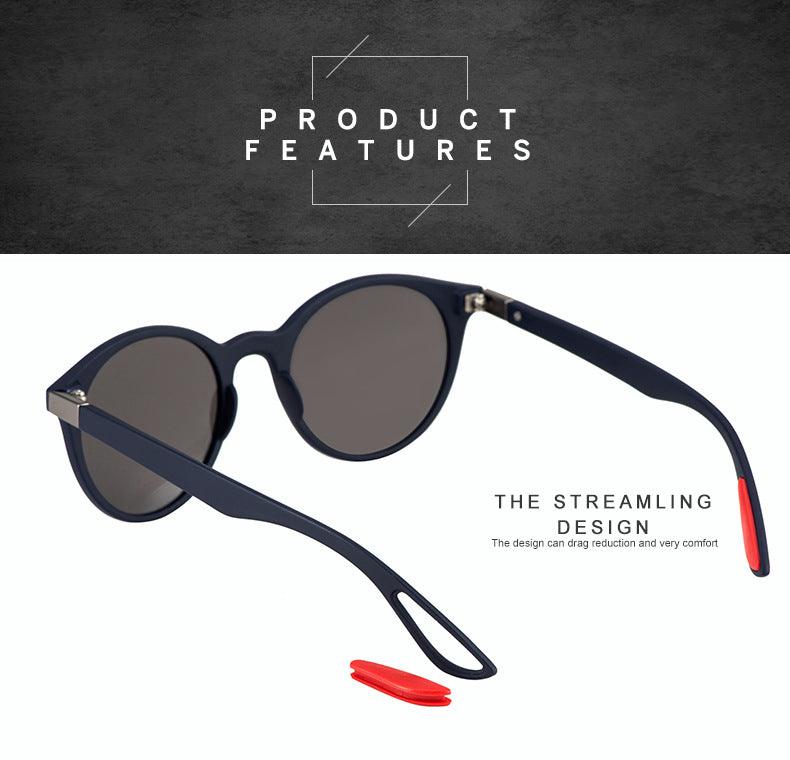Stay Stylish and Protected with Polarized Round Frame Sunglasses for Men and Women