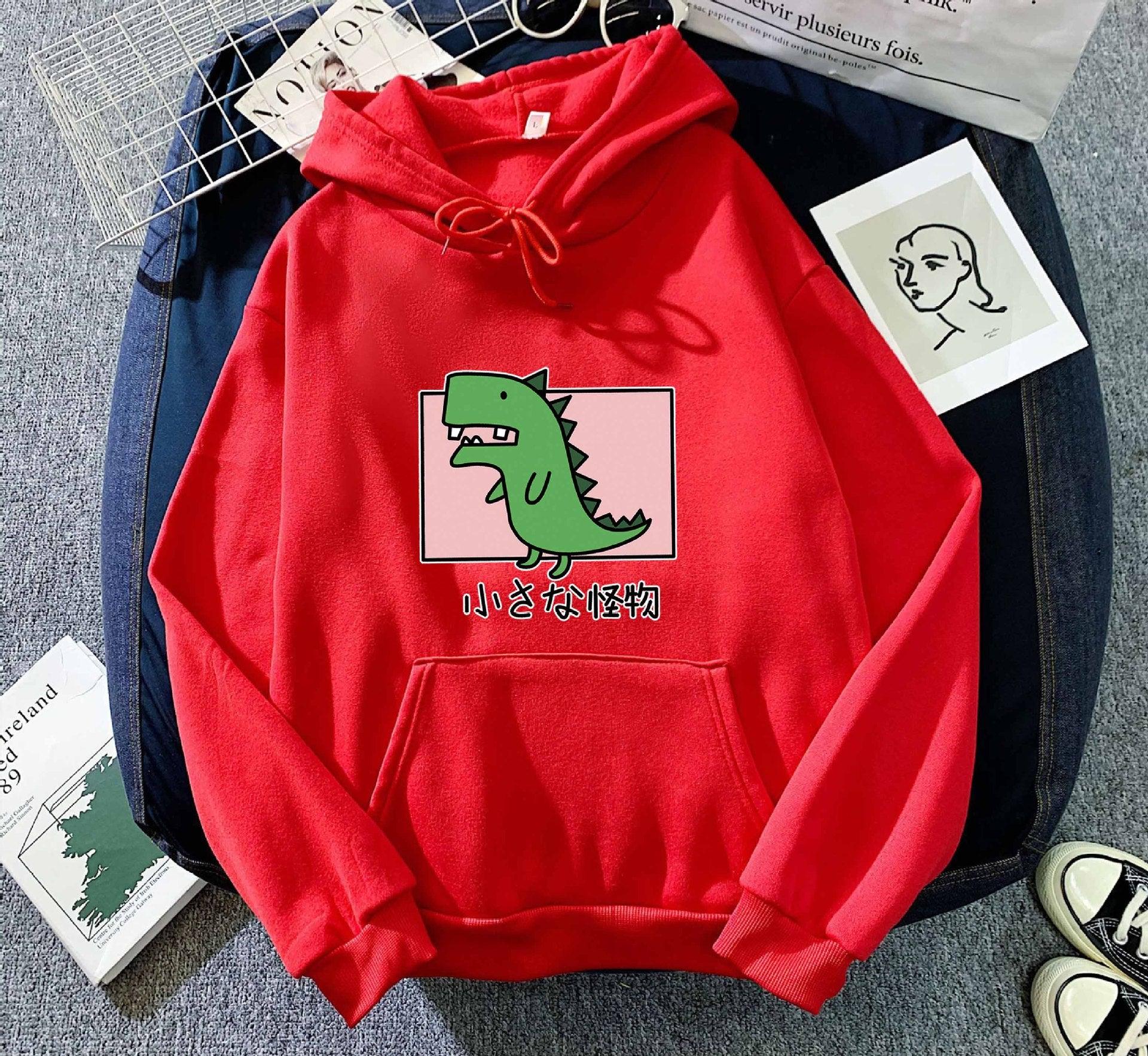 Fleece-lined Hoodie Sweater Couple&