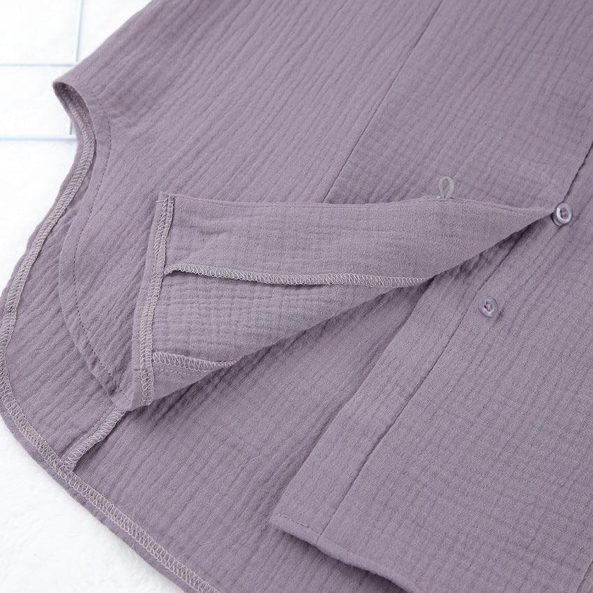 "Summer Breeze" Cotton Long European And American Pajamas - Effortless Comfort in Chic Style - Your-Look