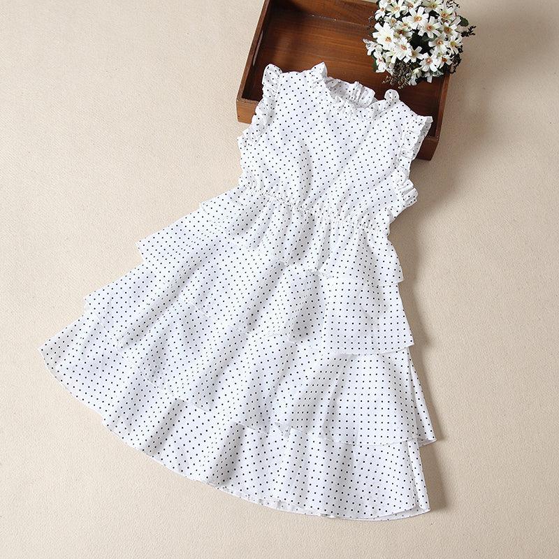 Dress summer girl foreign style baby girl short sleeve - - Your-Look