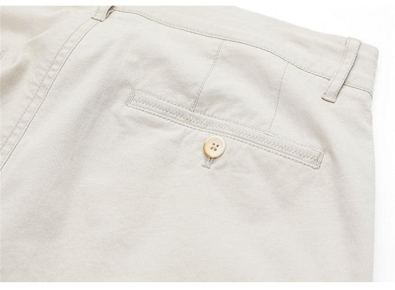Summer New Enzyme Washed Shorts Men Classical - Fashion - Your-Look