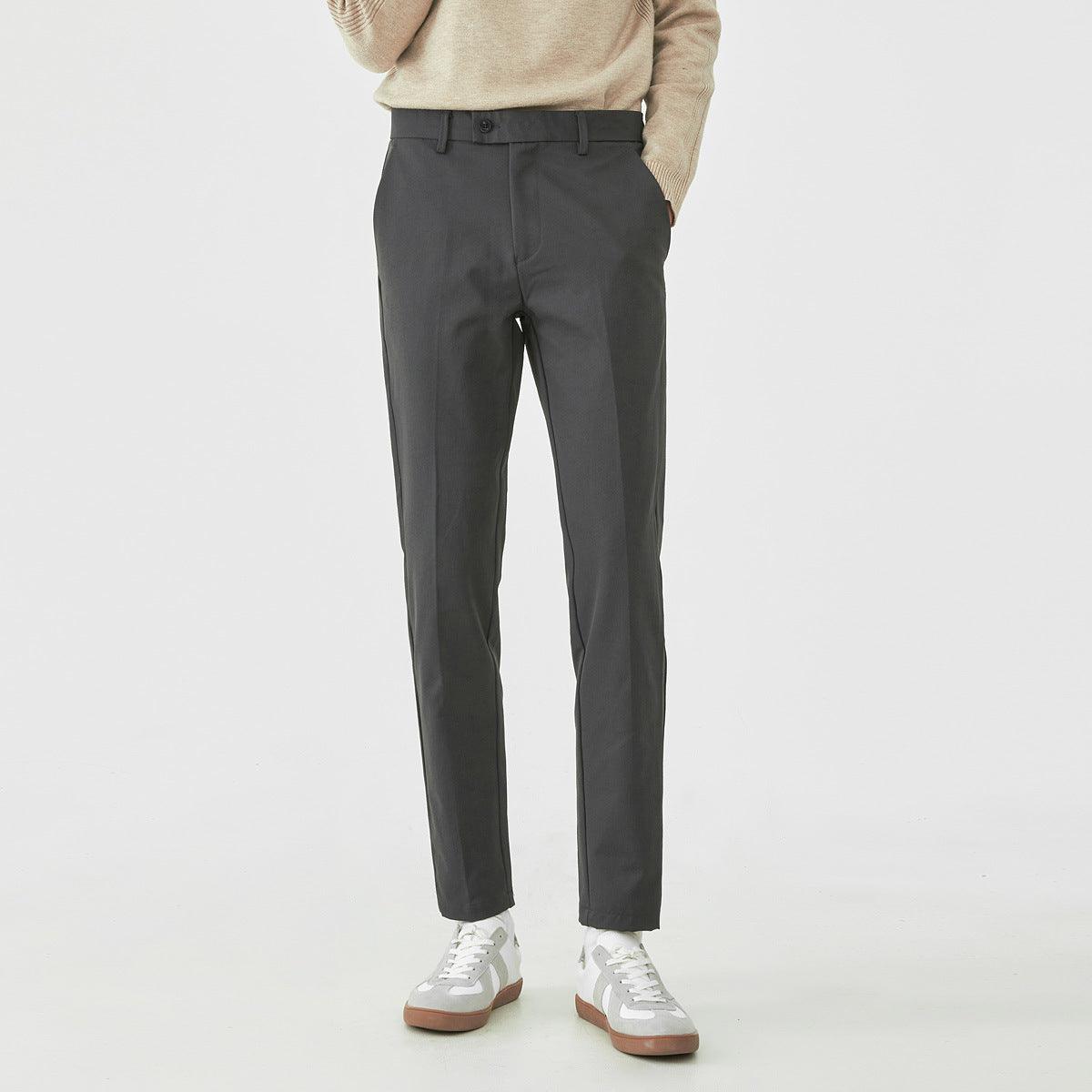 Summer Nine-point Suit Trousers Men&
