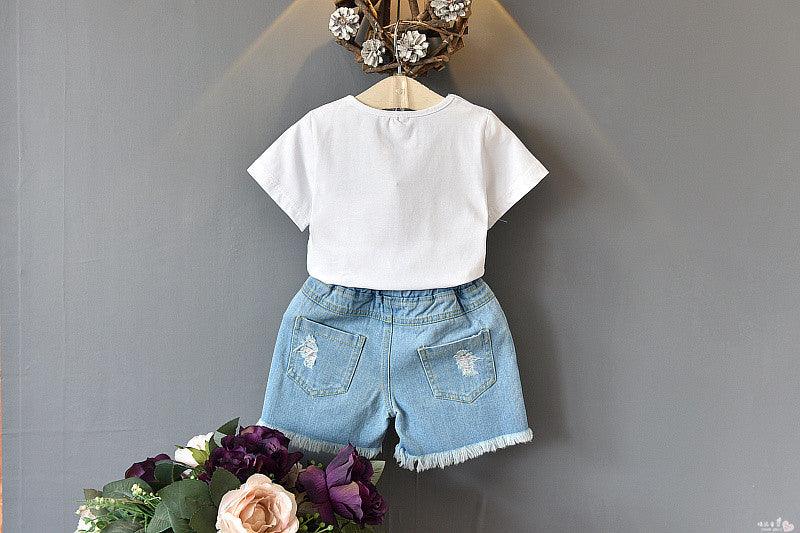 Girls two-piece summer children&
