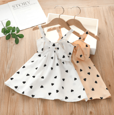 Girls Summer Korean Style Suspender Dress - - Your-Look
