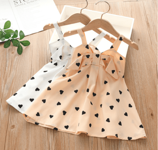 Girls Summer Korean Style Suspender Dress - - Your-Look