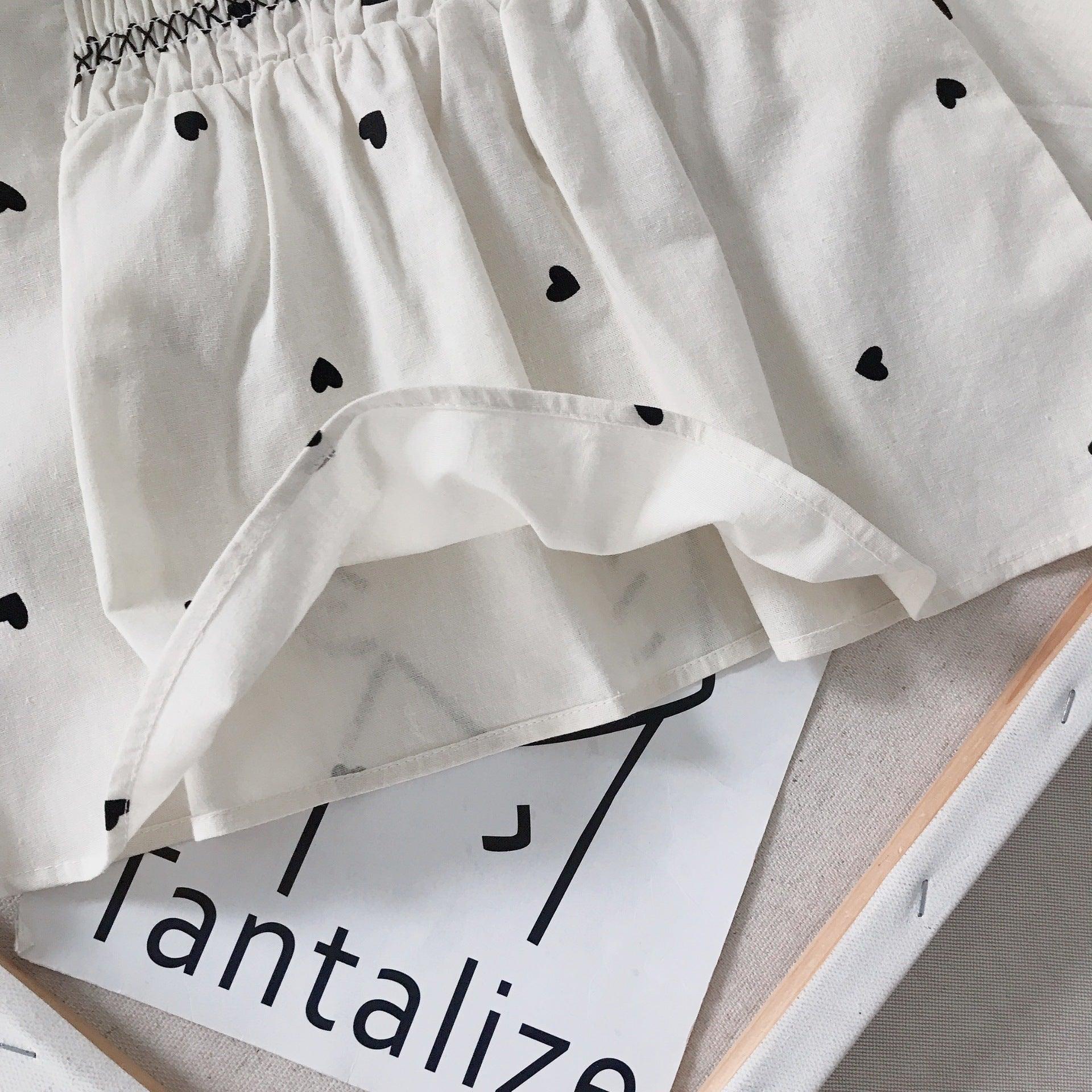 Girls Sweet Love Long-sleeved Shirt - - Your-Look