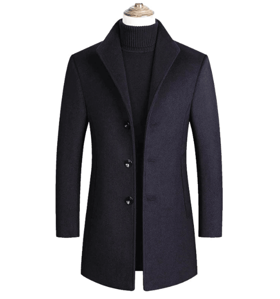 Wool Overcoat - - Your-Look