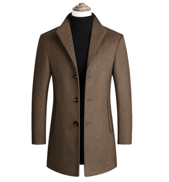 Wool Overcoat - - Your-Look