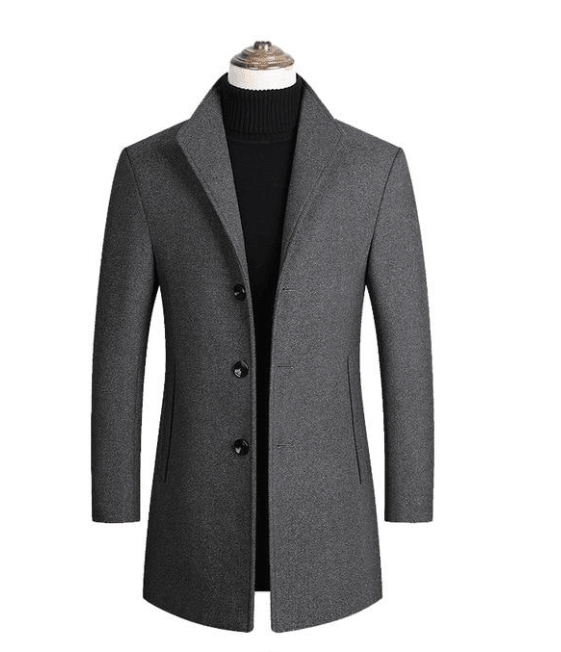 Wool Overcoat - - Your-Look