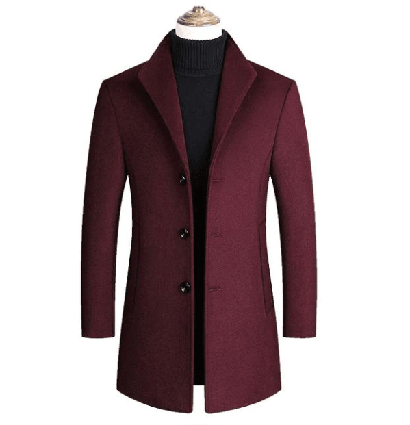 Wool Overcoat - - Your-Look