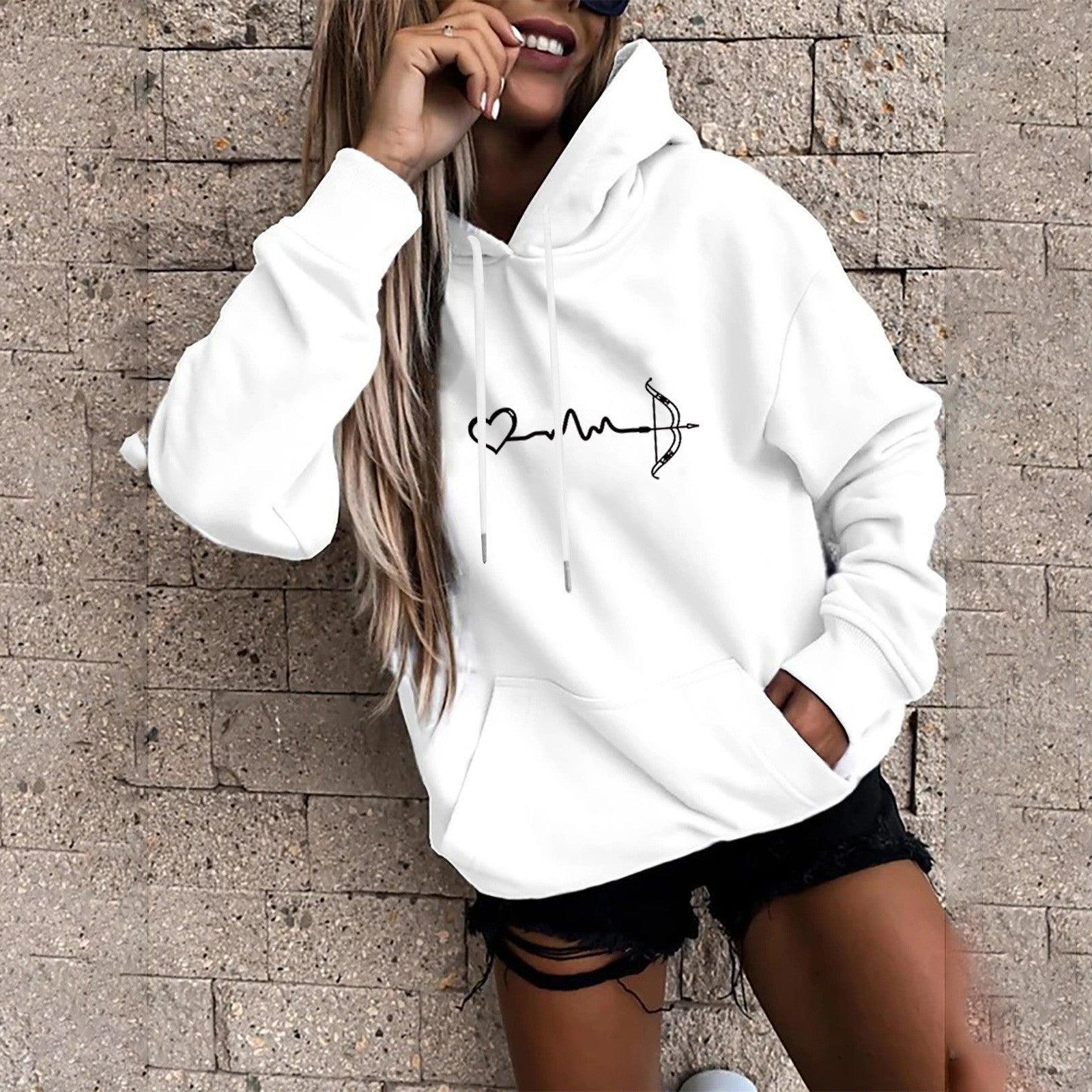Fleece-lined Hoodie Sweater Couple&