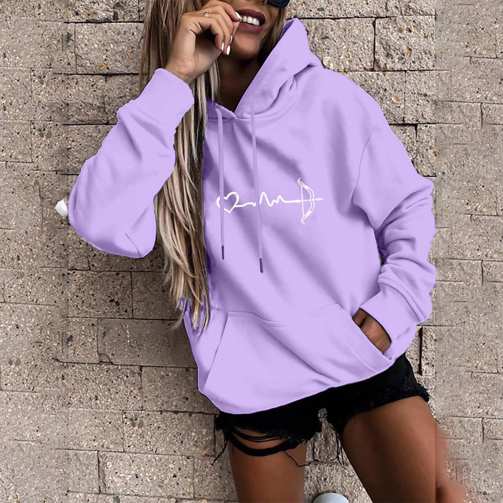 Ultimate Coziness: Fleece-lined Hoodie Sweater Women&