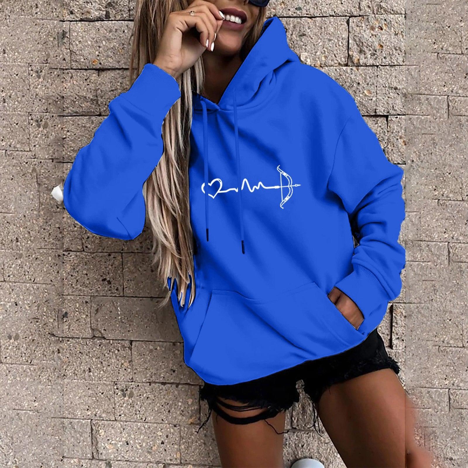 Fleece-lined Hoodie Sweater Couple&