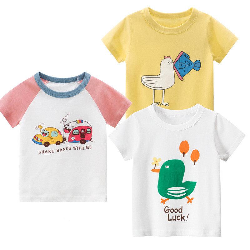 Versatile Comfort: Girls & Boys Short-Sleeved T-Shirts | Essential Wardrobe Staples for Every Day