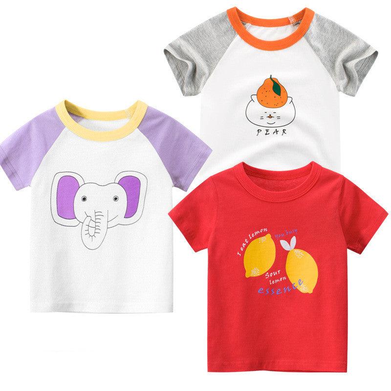 Versatile Comfort: Girls & Boys Short-Sleeved T-Shirts | Essential Wardrobe Staples for Every Day