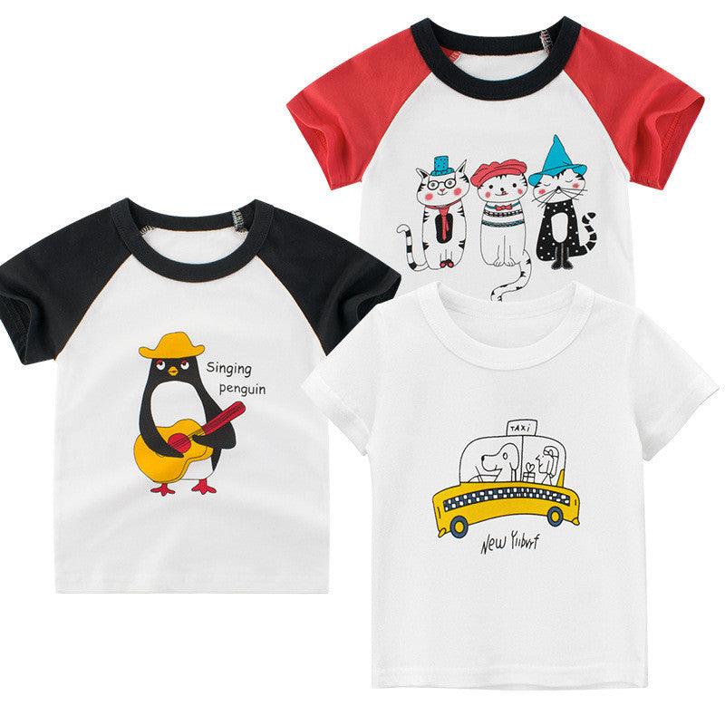 Versatile Comfort: Girls & Boys Short-Sleeved T-Shirts | Essential Wardrobe Staples for Every Day