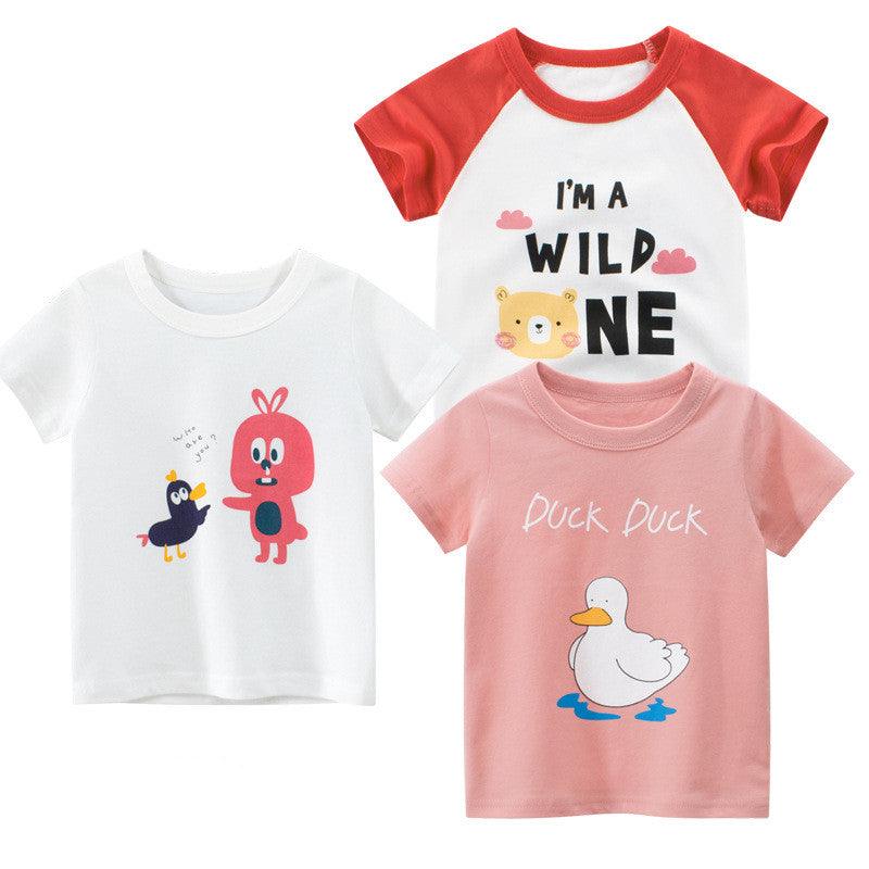 Versatile Comfort: Girls & Boys Short-Sleeved T-Shirts | Essential Wardrobe Staples for Every Day