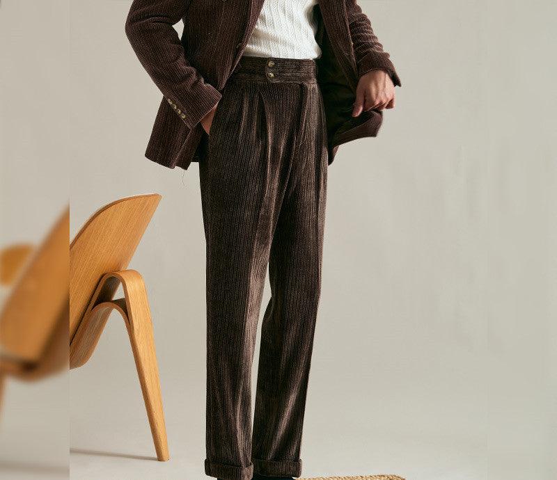 Vintage Corduroy Pants Men&