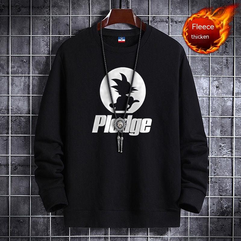 Warm With Velvet Sweater Loose Round Neck Korean - Fashion - Your-Look