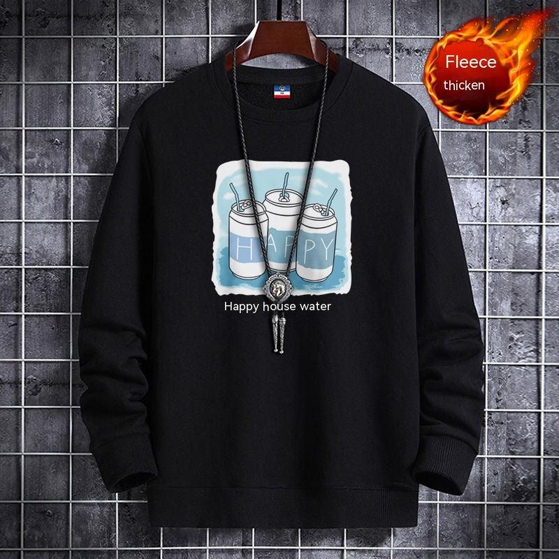 Warm With Velvet Sweater Loose Round Neck Korean - Fashion - Your-Look