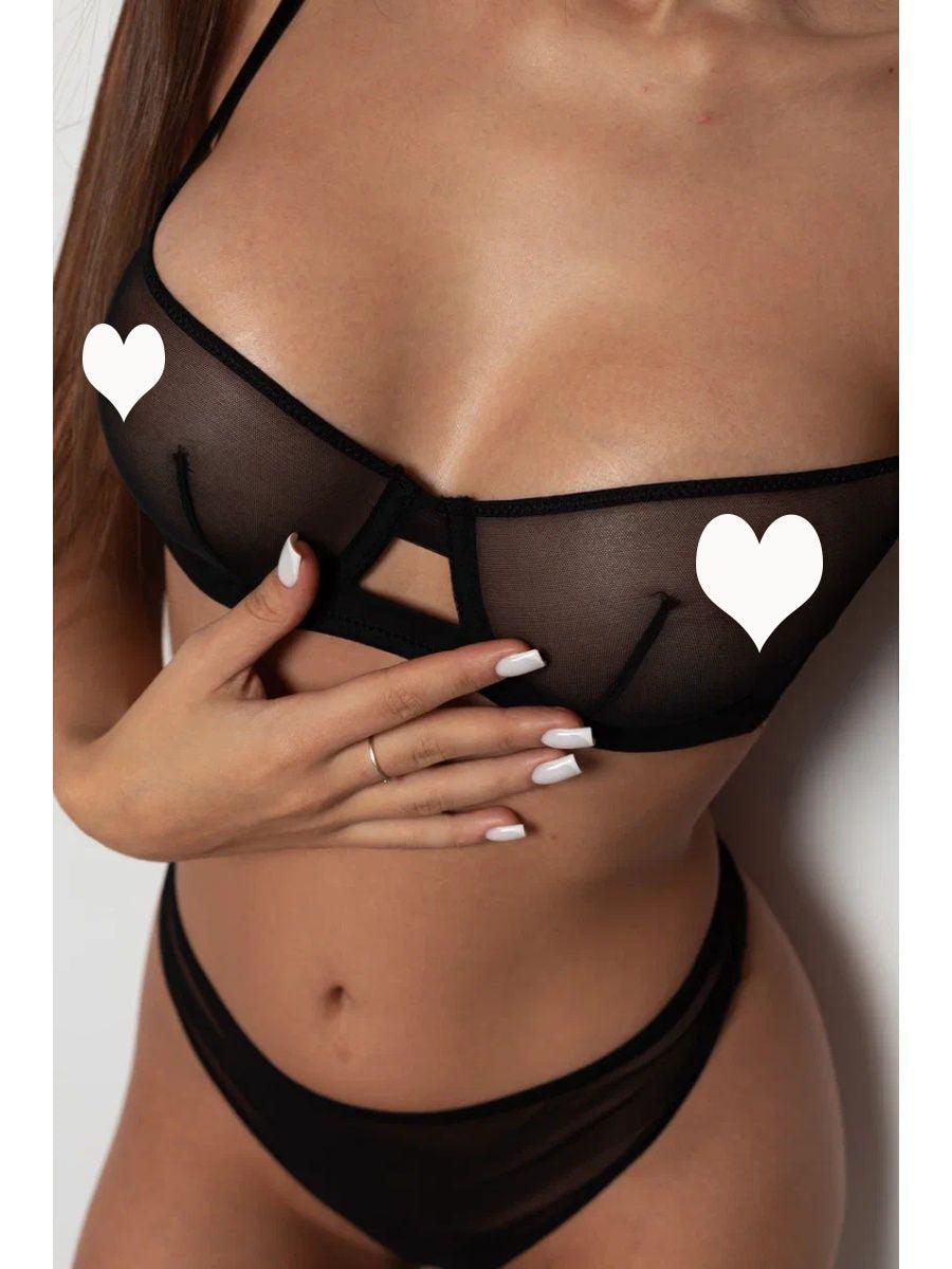 "Wild Elegance" Leopard Print French Bra and Underwear Set - Embrace Your Fierce Style - Your-Look