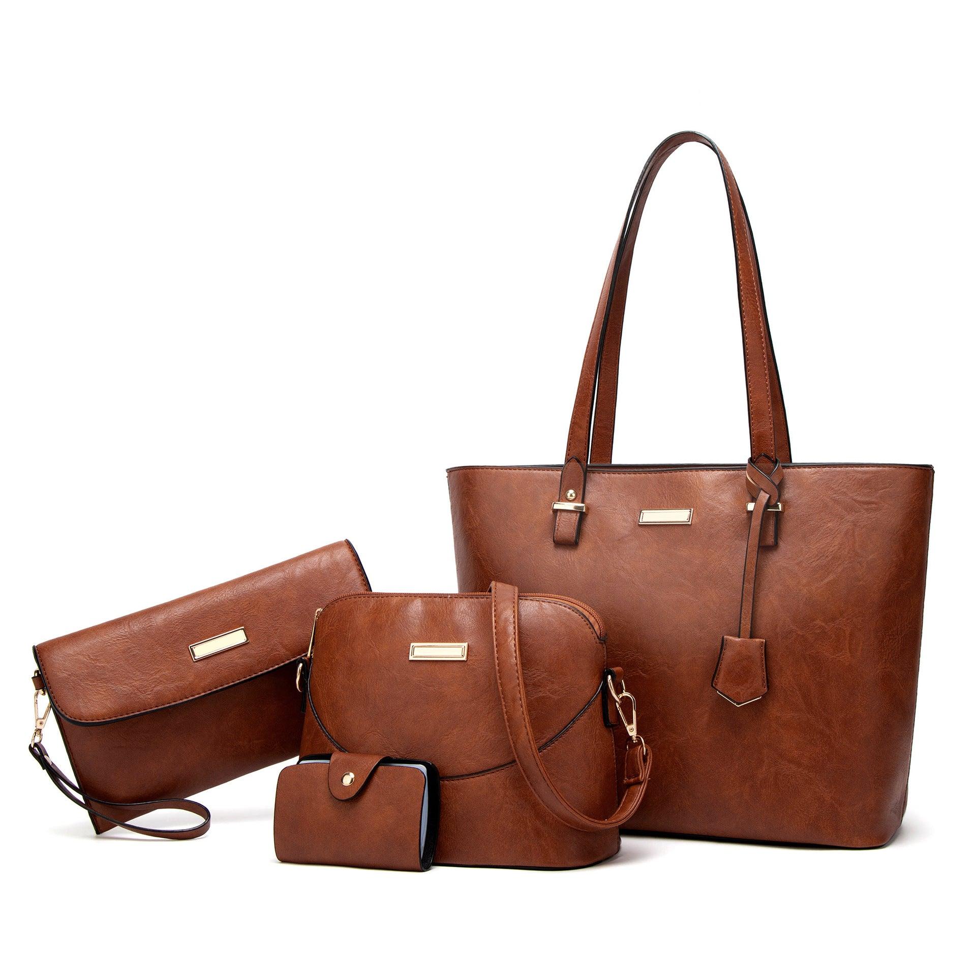 Four-piece Set Tote Bag: Stylish Versatility for Your On-The-Go Lifestyle - Your-Look